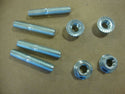 BIG DOG MOTORCYCLES EXHAUST PORT STUD & FLANGE NUT KIT ZINC - bigdogpartskingpin.com