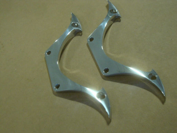 FOR BIG DOG MOTORCYCLES FT FENDER BRACKETS POLISHED 2003-04 