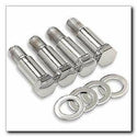 GARDNER WESCOTT CHROME SHOCK BOLT SET 1984-99 SOFTAIL BIG 