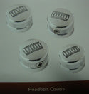 BIG DOG MOTORCYCLES HEAD BOLT COVERS W/ LOGO OEM ACCESSORY 