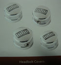 BIG DOG MOTORCYCLES HEAD BOLT COVERS W/ LOGO OEM ACCESSORY 