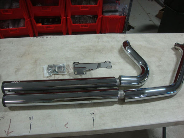 BIG DOG MOTORCYCLES MEAN MOTHERS 2 COMPLETE EXHAUST SYSTEM 
