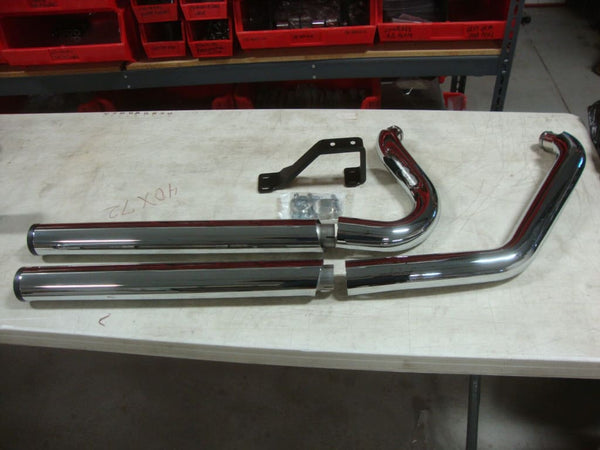 BIG DOG MOTORCYCLES MEAN MOTHERS 2 COMPLETE EXHAUST SYSTEM 