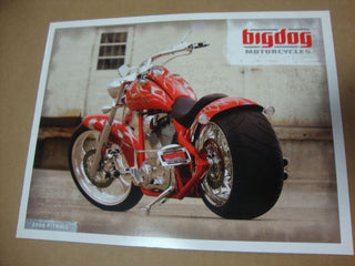 BIG DOG MOTORCYCLES OEM 2005 SALES BROCHURE 10 pg PITBULL