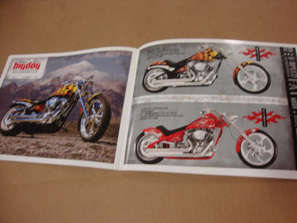 BIG DOG MOTORCYCLES OEM 2005 SALES BROCHURE 10 pg PITBULL