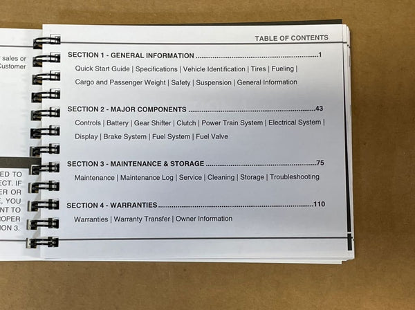 BIG DOG MOTORCYCLES OEM 2008 OWNERS MANUAL BOOKLET 4