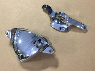 Big Dog Motorcycles OEM 2009-10 WOLF CHROME coil cover w/ 