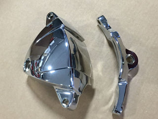Big Dog Motorcycles OEM 2009-10 WOLF CHROME coil cover w/ 