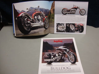 BIG DOG MOTORCYCLES OEM 2009 15 yr SALES BROCHURE ALL 2009