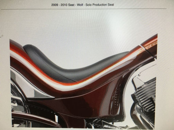 2009-2010 WOLF SEAT PAN w/ front tab OEM plastic - eBay 