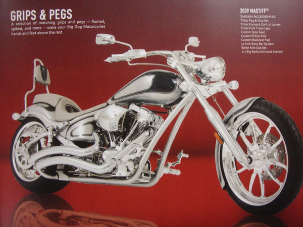 BIG DOG MOTORCYCLES OEM 2009 ACCESSORY SALES BROCHURE 8
