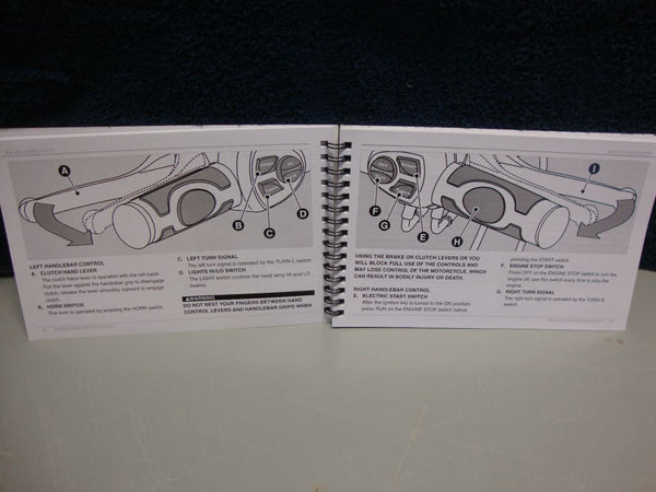 BIG DOG MOTORCYCLES OEM 2010 OWNERS MANUAL BOOKLET 4