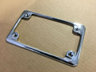 FOR BIG DOG MOTORCYCLES BILLET LICENSE PLATE BEZEL POLISHED 