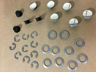 FOR BIG DOG MOTORCYCLES BRAKE ROTOR BUTTON SET 10 FRONT/REAR