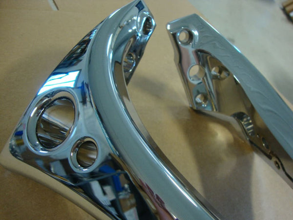 BIG DOG MOTORCYCLES CHROME 2008-11 PITBULL SISSYBAR REAR 