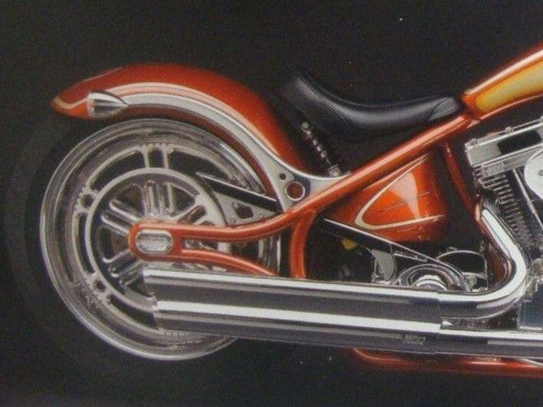 BIG DOG MOTORCYCLES CHROME 2008-11 PITBULL SISSYBAR REAR 