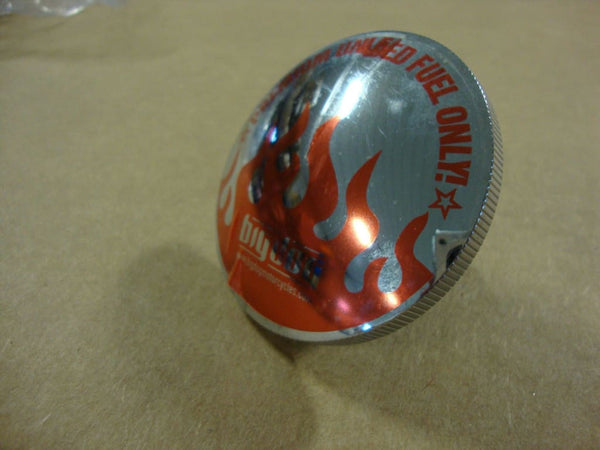 FOR BIG DOG MOTORCYCLES CHROME GAS CAP FITS K-9 MASTIFF 