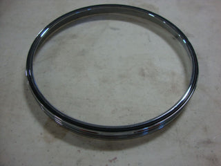 FOR BIG DOG CHROME HOODED HEADLIGHT BEZEL BEAUTY RING 