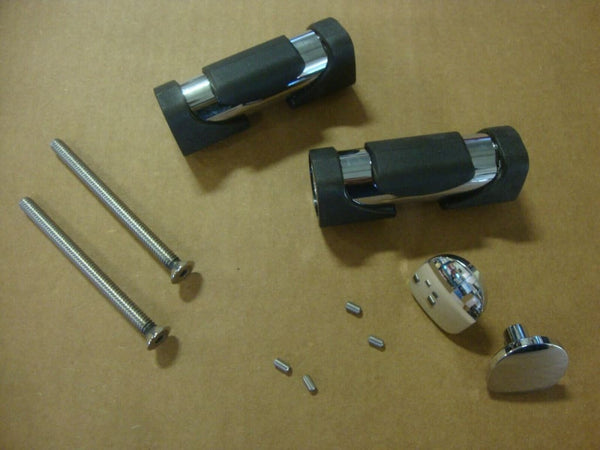FOR BIG DOG Motorcycles chrome shift / brake toe peg set- 