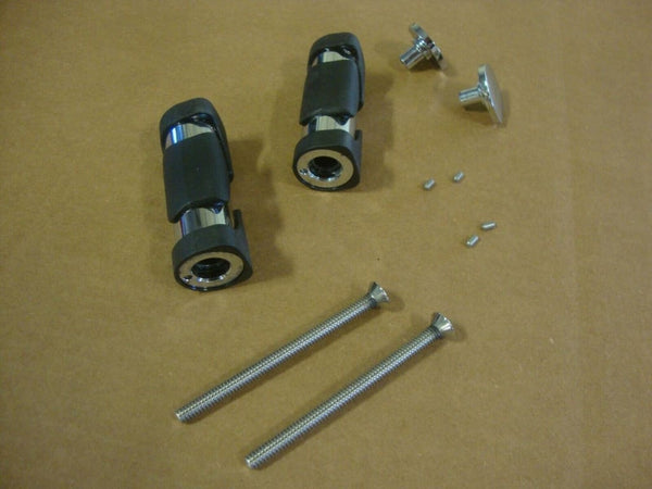 FOR BIG DOG Motorcycles chrome shift / brake toe peg set- 