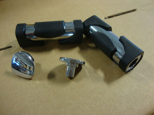 FOR BIG DOG Motorcycles chrome shift / brake toe peg set- 