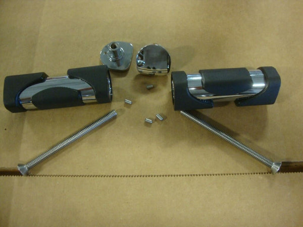 FOR BIG DOG Motorcycles chrome shift / brake toe peg set- 