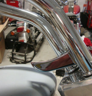 BIG DOG OEM CHROME SPEEDOMETER MOUNT BRACKET 4 1/4 K-9 