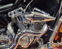 FOR BIG DOG MOTORCYCLES CHROME SPIKE AIR CLEANER W/ FILTER 