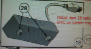 BIG DOG MOTORCYCLES OEM EHC BOLT SET OF 2 ELECTRONIC HARNESS