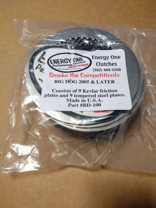 FOR BIG DOG Motorcycles Energy One Clutch Pack - 2005-11 ALL