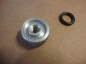 BIG DOG MOTORCYCLES FINE THREAD SEAT KNOB W/O-RING - 03 & EARLIER MODELS - KNURLED EDGE - MASTIFF, PITBULL - bigdogpartskingpin.com