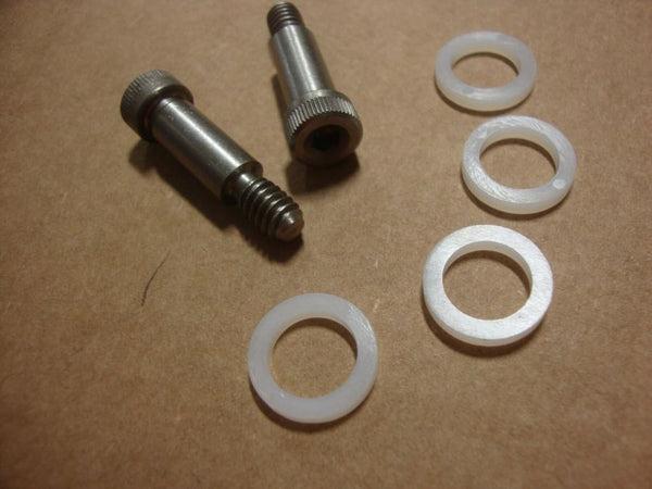 FOR BIG DOG MOTORCYCLES FOOT PEG BOLTS W/ BUSHINGS RIDER OR 