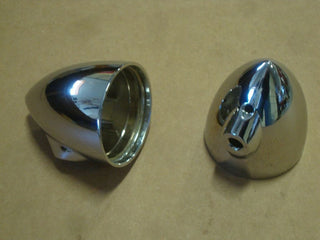 FOR BIG DOG MOTORCYCLES FRONT CHROME TURN SIGNAL HOUSING SET