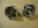 FOR BIG DOG MOTORCYCLES FRONT CHROME TURN SIGNAL HOUSING SET