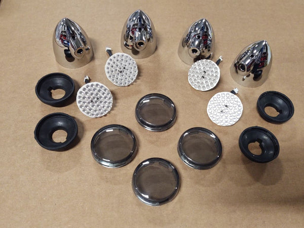 FOR BIG DOG Front & Rear Brake / LED Turn Signal All Lenses 