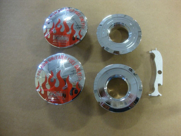 FOR BIG DOG Motorcycles Gas Cap Set Split Tank Models 