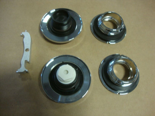 FOR BIG DOG Motorcycles Gas Cap Set Split Tank Models 
