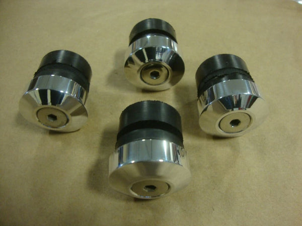 FOR BIG DOG MOTORCYCLES GAS TANK MOUNT SET 4 FUEL TANK FITS 