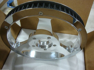 FOR BIG DOG MOTORCYCLES K-9 POLISHED REAR DRIVE PULLEY 