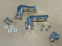 BIG DOG POLISHED PASSENGER PEG CLEVIS SET 2006-11 K-9