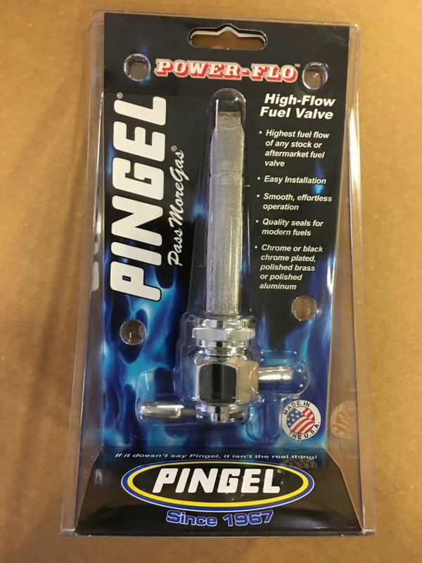 For Big Dog Motorcycles OE PINGEL Petcock Fuel Valve Chrome 