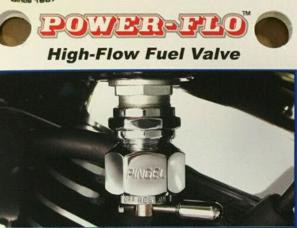 For Big Dog Motorcycles OE PINGEL Petcock Fuel Valve Chrome 