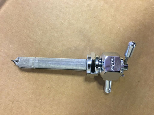 For Big Dog Motorcycles OE PINGEL Petcock Fuel Valve Chrome 