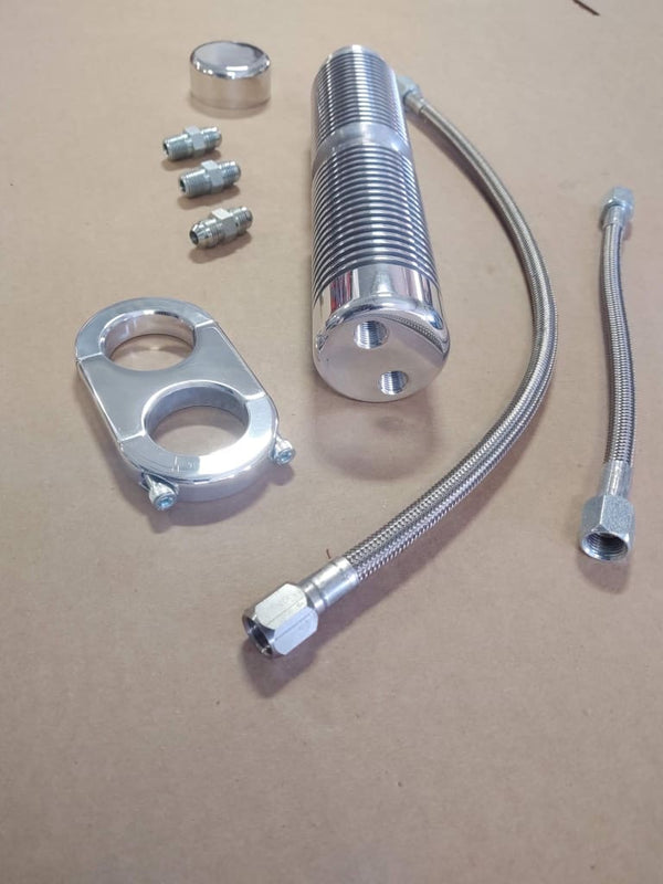 FOR BIG DOG MOTORCYCLES POL BILLET OIL COOLER KIT W/ LINES 