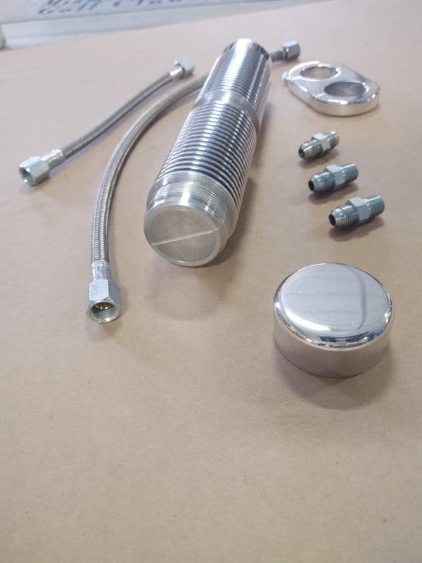FOR BIG DOG MOTORCYCLES POL BILLET OIL COOLER KIT W/ LINES 