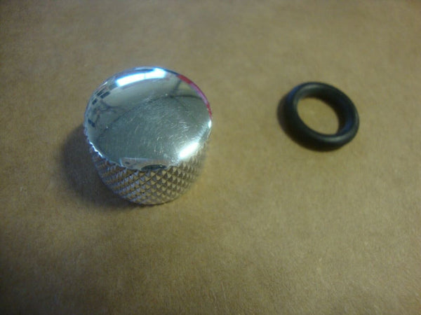 BIG DOG MOTORCYCLES SEAT KNOB COARSE W/O-RING - 03 & EARLIER MODELS - KNURLED EDGE - MASTIFF, PITBULL - bigdogpartskingpin.com