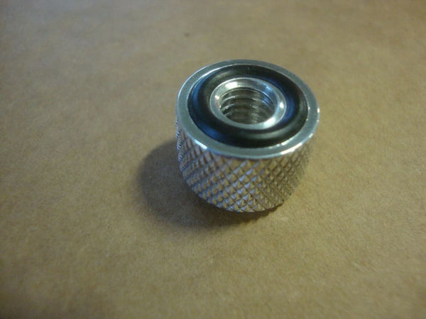 BIG DOG MOTORCYCLES SEAT KNOB COARSE W/O-RING - 03 & EARLIER MODELS - KNURLED EDGE - MASTIFF, PITBULL - bigdogpartskingpin.com