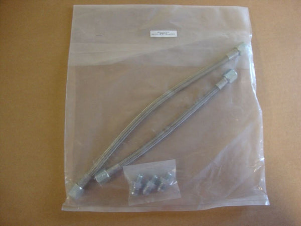 NEW BIG DOG MOTORCYCLES OIL LINE KIT 2 LINES W/ HDW 10.5 & 