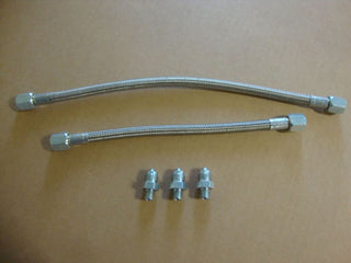 NEW BIG DOG MOTORCYCLES OIL LINE KIT 2 LINES W/ HDW 10.5 & 