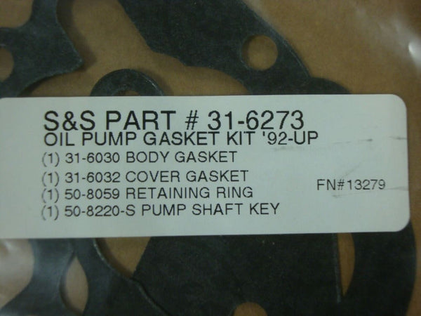 BIG DOG MOTORCYCLES OIL PUMP REBUILD KIT 31-6273 S&S CYCLE 